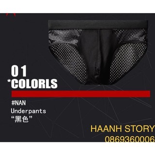 Combo 4 Quần Lót Nam,Quần Sịp Chéo Thông Hơi Xuất Nhật Cao Cấp