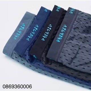 Combo 4 Quần sịp đùi cạp nhỏ thông hơi cao cấp dành cho nam chất liệu mềm mịn bền đẹp và thoáng mát