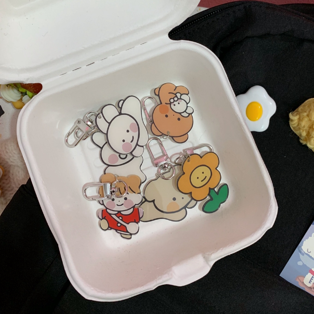 Móc Khóa Hoạt Hình Dễ Thương (Giao Ngẫu Nhiên)