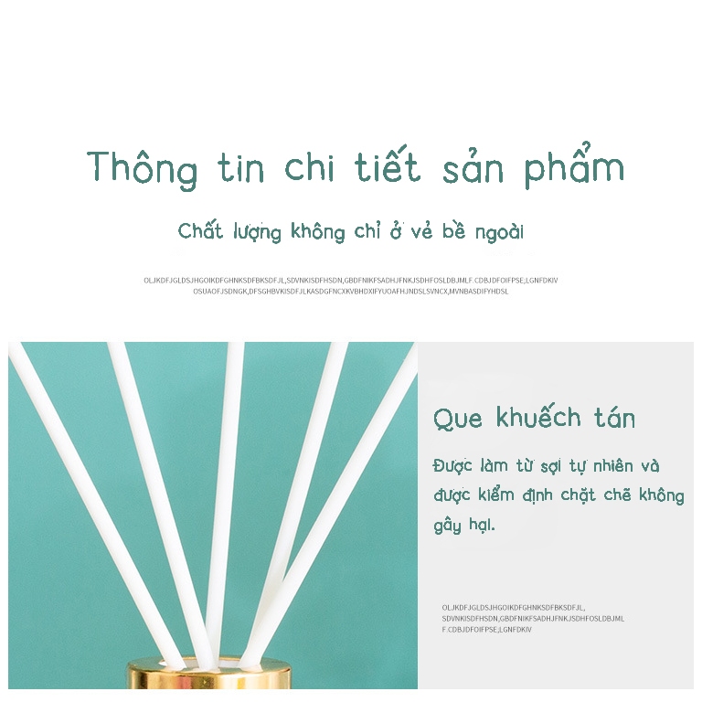 Tinh Dầu Khuếch Tán VaromaS KT70 100ml Hương Thiên Nhiên Decor Phòng Cao Cấp