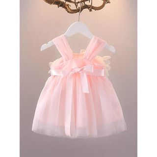 Váy công chúa bé gái 8-14kg voan phối hoa xinh xắn Váy bé gái sinh nhật D866 Pumpkinshop