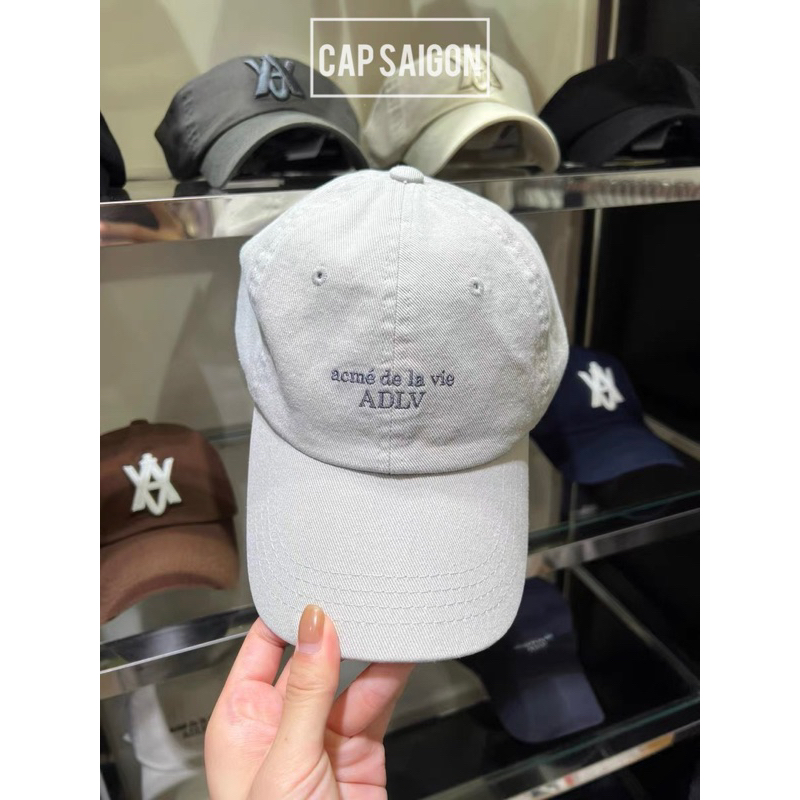 Mũ lưỡi trai kaki CAP SAIGON thêu A.D.L.V nhỏ siêu hot unisex nam nữ ...