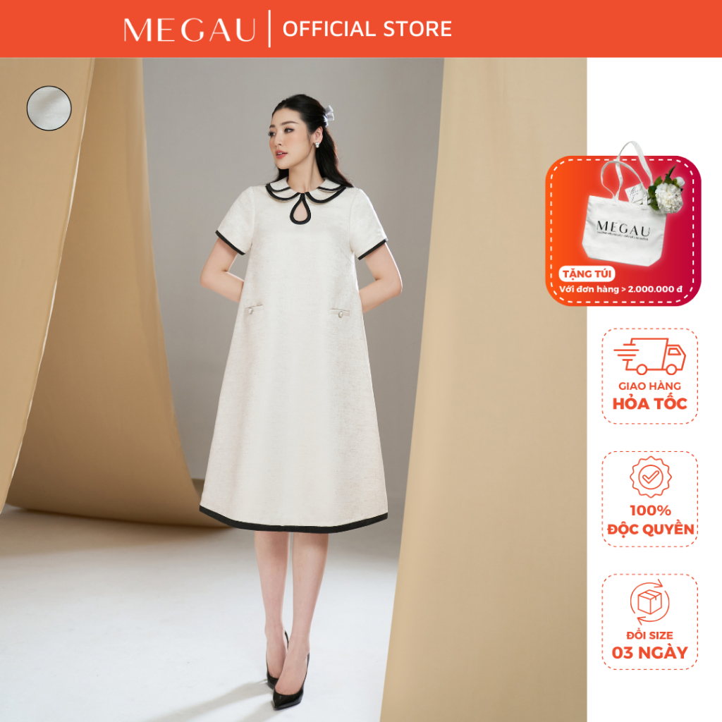 CRYSTAL – Váy bầu thiết kế thanh lịch cho mẹ bầu và sau sinh thương hiệu MEGAU