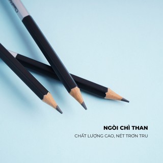 Bút Chì Gỗ Cao Cấp Fine Art 2B CLASSMATE  - 1 Chiếc, Nét Bút Mịn, Dùng Làm Họa Cụ Vẽ Tranh Chuyên Nghiệp CL-PC902