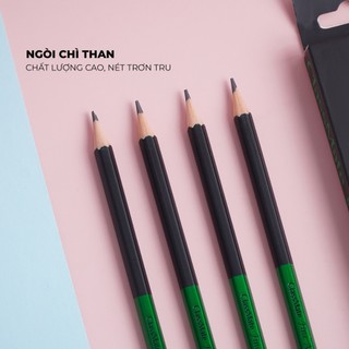 Bút Chì Gỗ Cao Cấp Fine Art 3B CLASSMATE  - 1 Chiếc, Nét Bút Mịn, Dùng Làm Họa Cụ Vẽ Tranh Chuyên Nghiệp CL-PC903