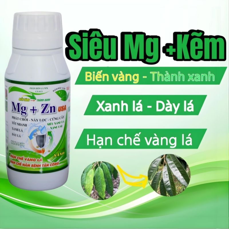 Combo 5 tặng 1  Siêu Mg kẽm chai 500ml