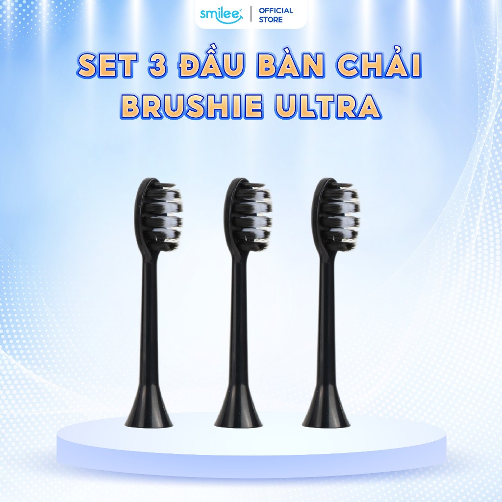 Ảnh Set 3 đầu bàn chải thay thế Brushie siêu tiết kiệm 3