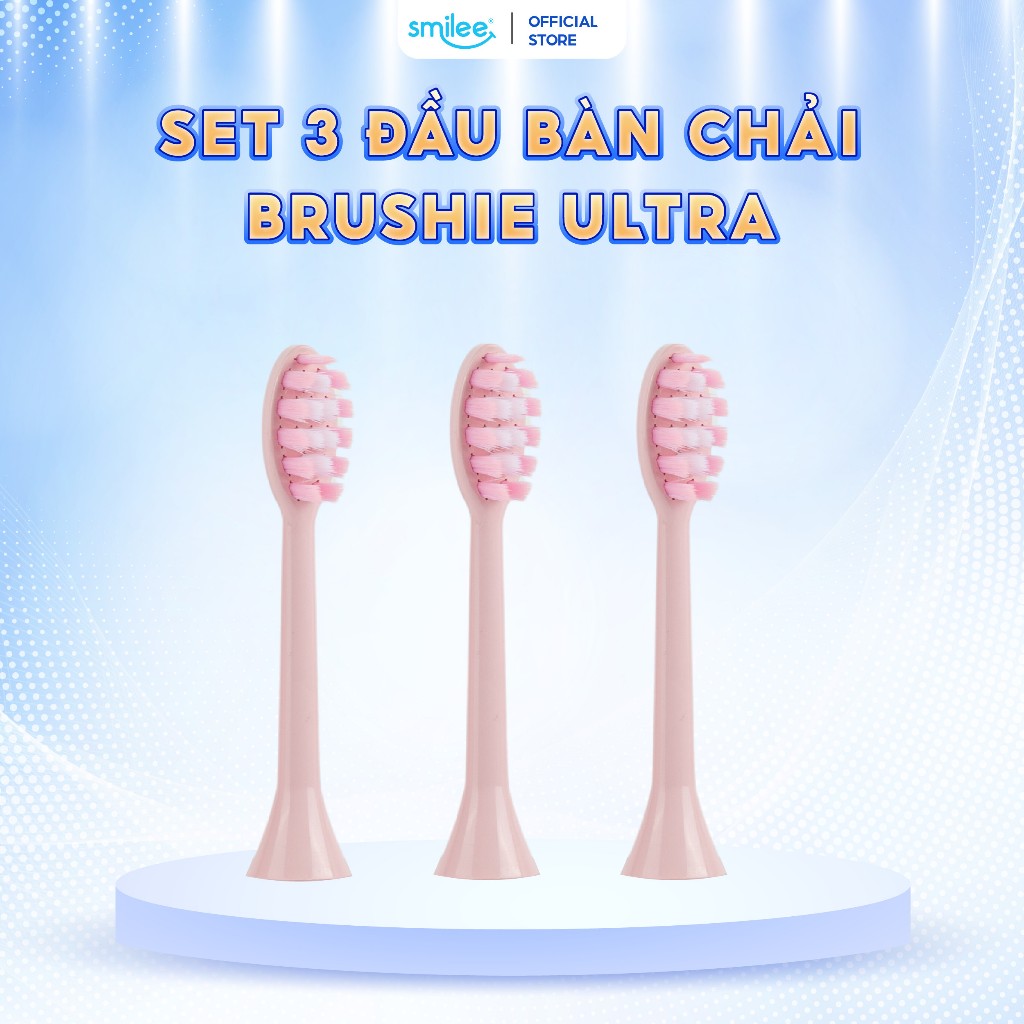 Ảnh Set 3 đầu bàn chải thay thế Brushie siêu tiết kiệm 4
