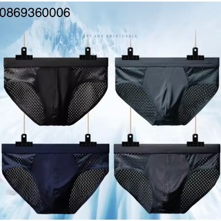 Combo 4 Quần Lót Nam,Quần Sịp Chéo Thông Hơi Xuất Nhật Cao Cấp