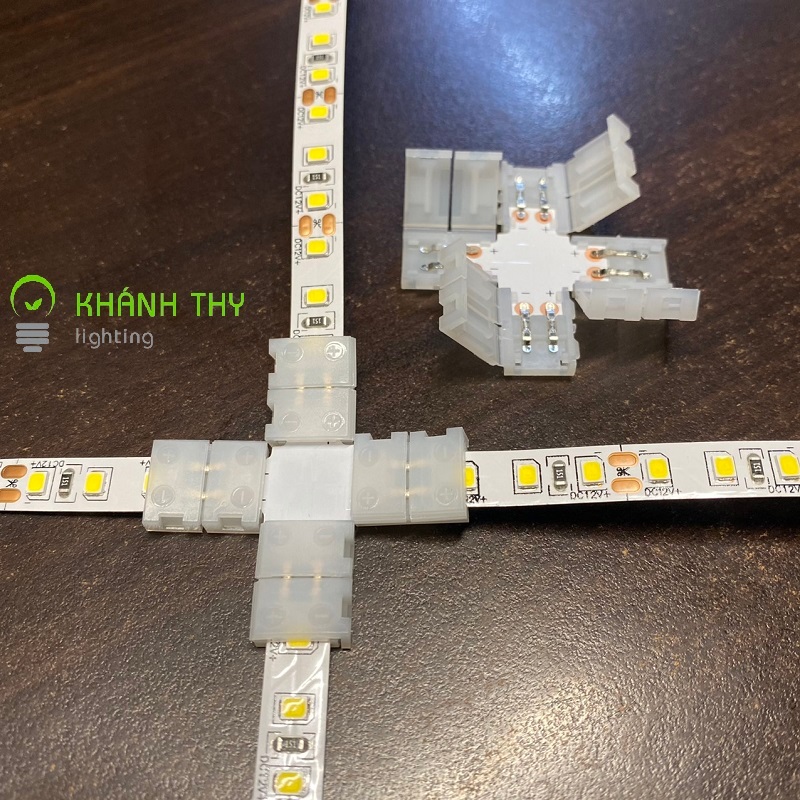 Đầu nối led dây, kẹp nối led dây, ghim nối led 12v 24v, nối thẳng, góc ...