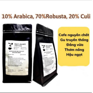 Compo 5kg cà phê nguyên chất (70Robusta, 20culi, 10Arabica)