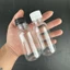 Lọ đựng trà sữa 120ml chai trong nắp đen, trắng [Nhựa Cứng] [Giá Sỉ]