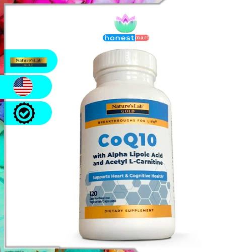 coq10+alpha lipoic acid+l-carnitine مارنيز ال كارنيتين 2000 ملجم 20 فايل main image 0
