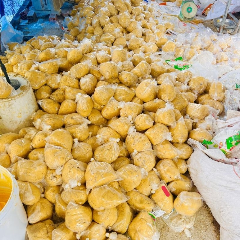KHOAI Ủ CHUA với bơ, sữa.mùi chua,thơm. gói 500g. chuẩn. vàng . bảo hành 1 năm.