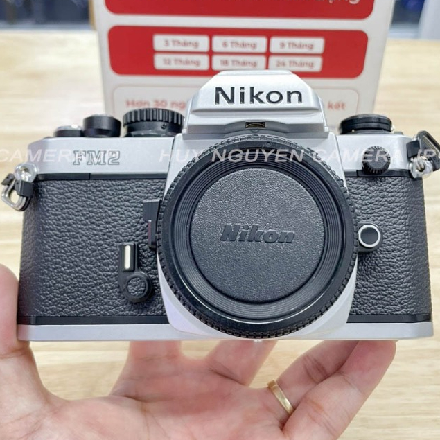 MÁY ẢNH Nikon FM2N ĐẸP 95-98% , CHỤP Film , kèm lens 50 f1.4 AIS . HOẠT ...