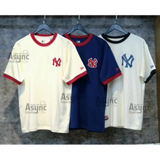  Áo thun MLB LIKE Yankees New York white/cream ss23 [  3atsl1023 50ivs ]