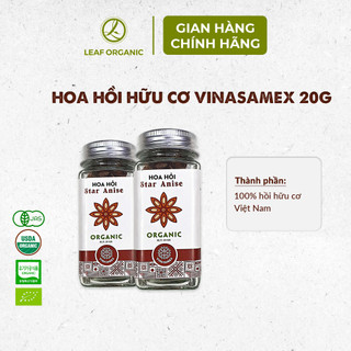 Hoa hồi hữu cơ Vinasamex 20g gia tăng hương vị, có 4 chứng nhận hữu cơ