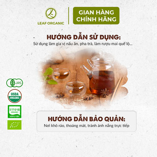 Hoa hồi hữu cơ Vinasamex 20g gia tăng hương vị, có 4 chứng nhận hữu cơ