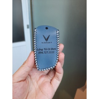 Bao Da Chìa Khóa ÔTô VINFAST Lux A, SA. Da Bò Thật 100% Bảo Hành 2 Năm, Khắc Tên và SĐT Chủ Xe