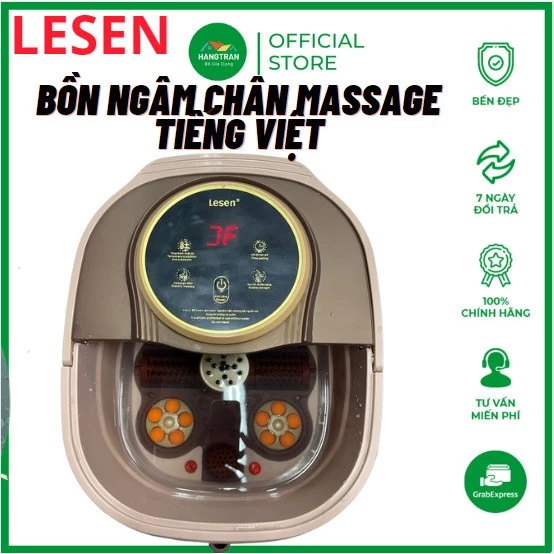 Bồn Ngâm Chân Massage , Máy Ngâm Chân Massage Chân Chính Hãng Lesen,Cải Thiện Giấc Ngủ Cho Gia Đình