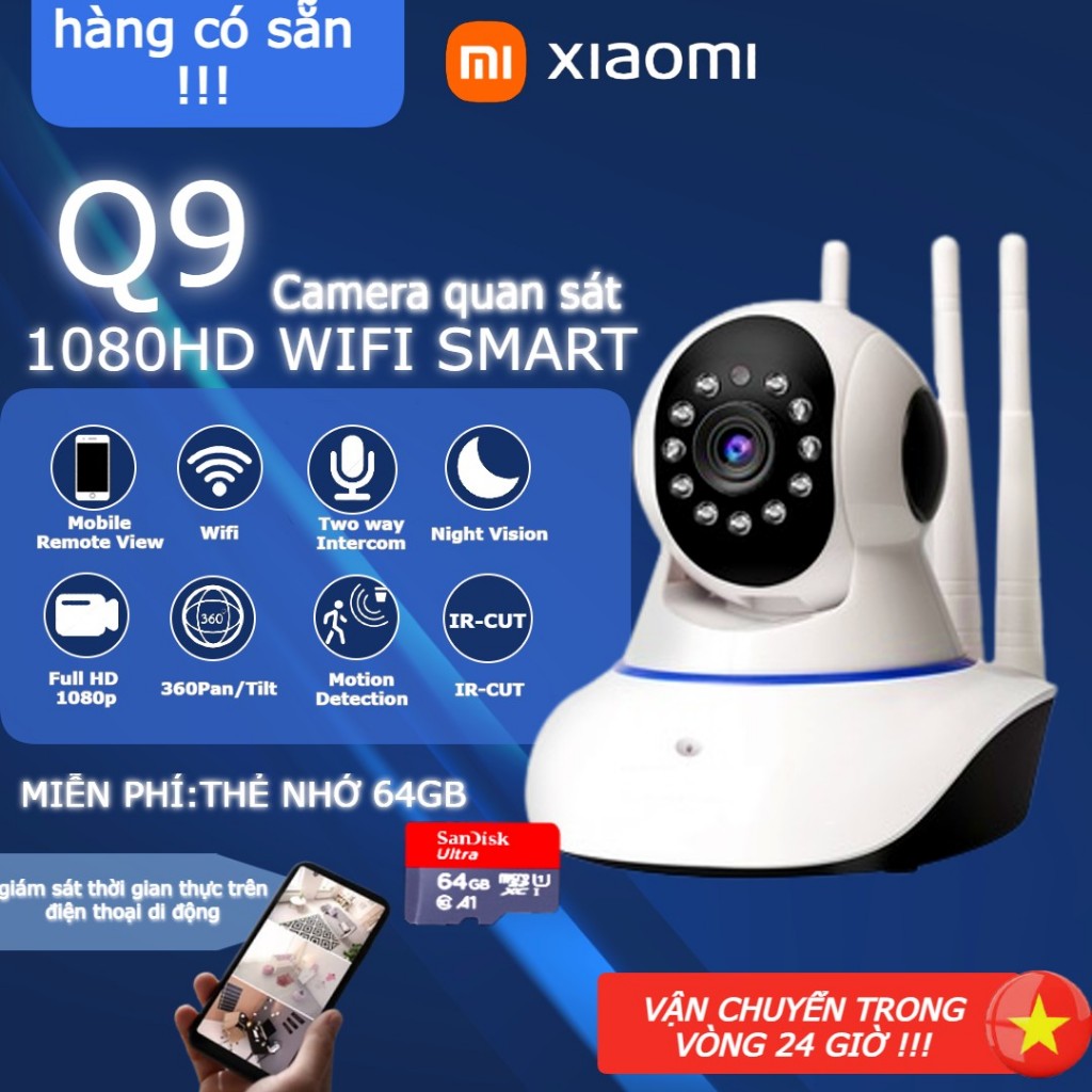 XIAOMI SMART NET IP CCTV 1080P CCTV WiFiCamera Smart Home Security ...