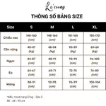 Váy Trễ Vai Dáng Ngắn LECOONG V464 Đầm Dự Tiệc Chất Tơ Xếp Tầng Xám Be — ảnh 8