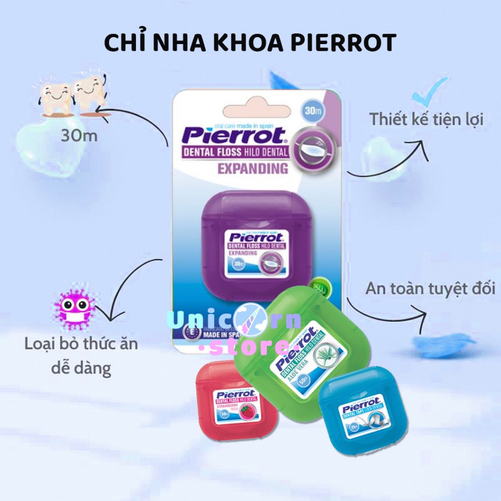 Chỉ Nha Khoa Hương Thơm Tây Ban Nha Pierrot Dental Tape