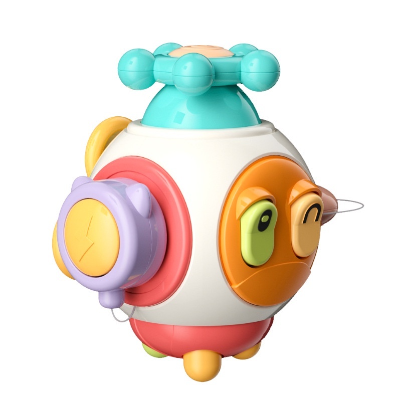 Khối bận rộn Busy Cube - Đồ chơi rèn luyện kỹ năng, tăng khả năng quan sát, vận động tinh cho trẻ, đồ chơi giáo dục sớm