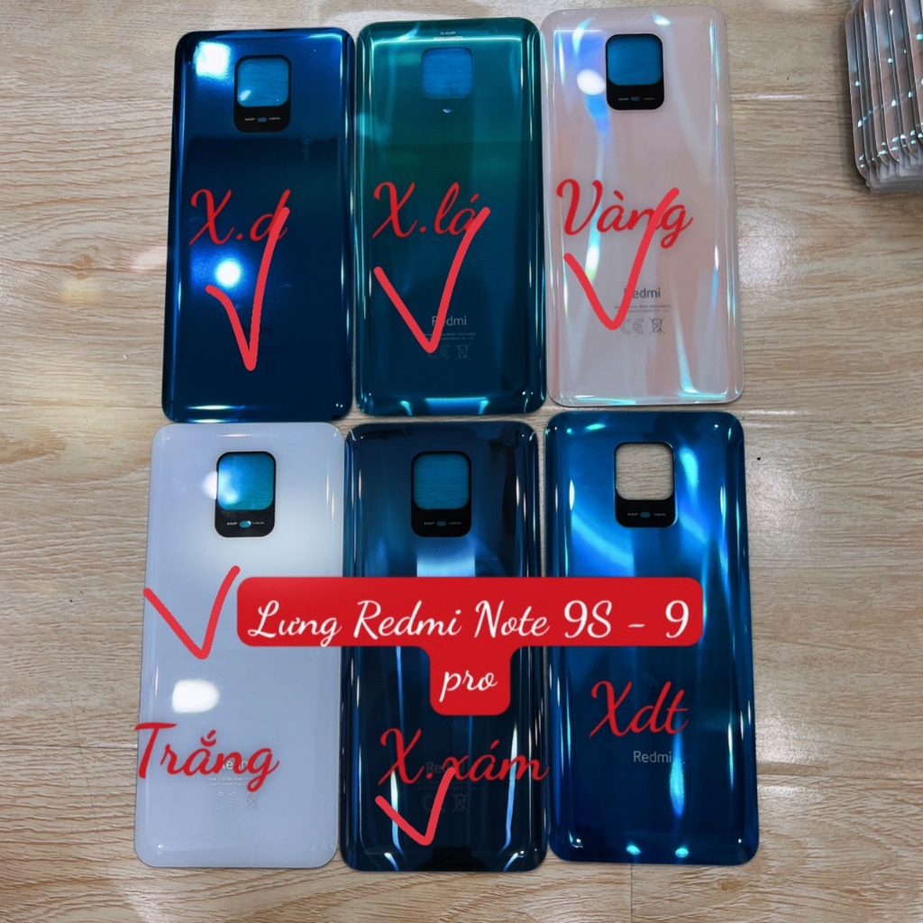 RM NOTE 9 pro - Lưng vỏ xiaomi redmi note 9 pro - nắp lưng - nắp pin ...
