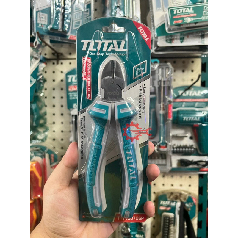 7" Kìm cắt Total THT130706P | Shopee Việt Nam
