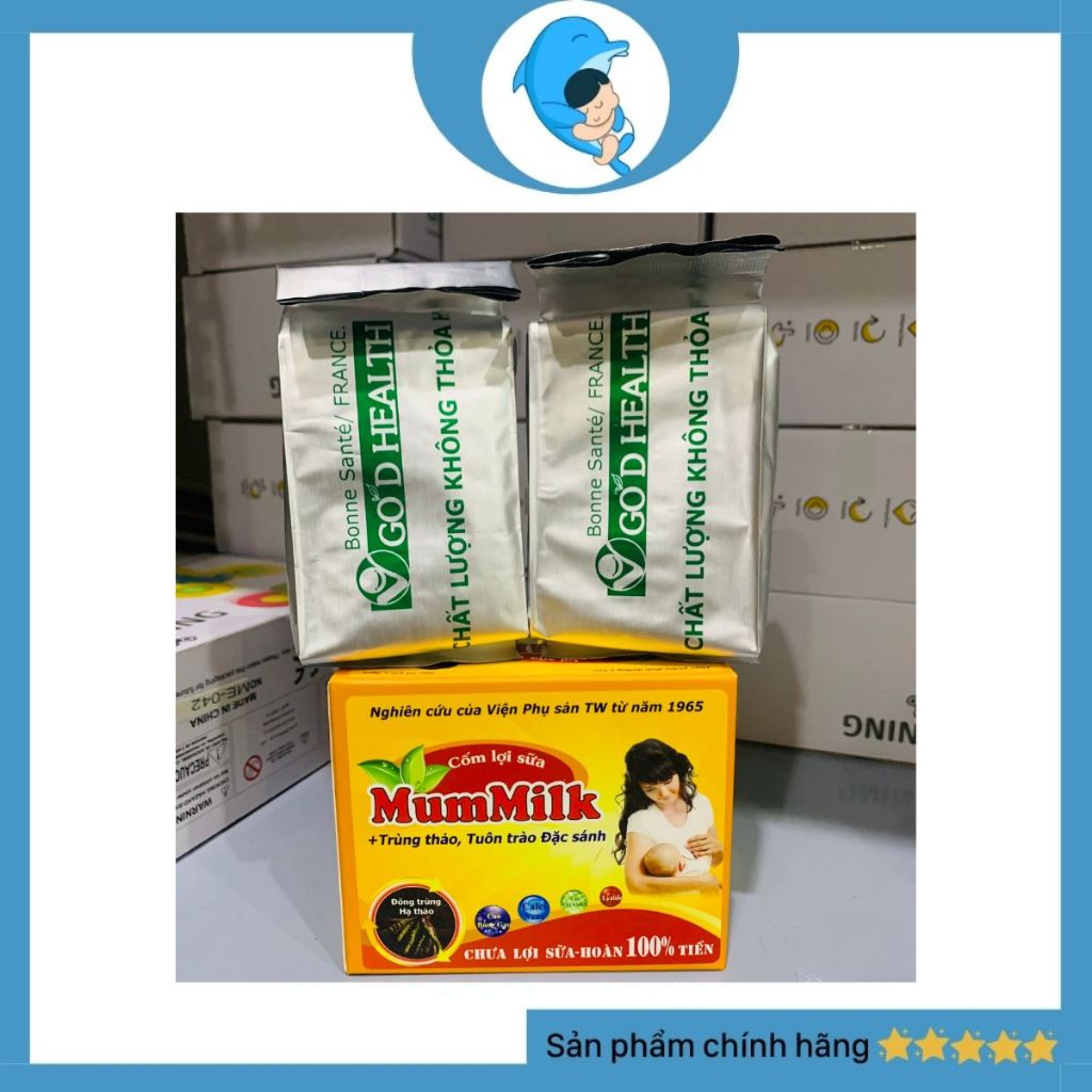 Cốm Lợi Sữa MumMilk + Yến Sào Giúp Gọi Sữa Về Dành Cho Mẹ Sắp Sinh Và Mới Sinh, Mẫu Mới Nhất