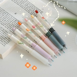Bút gel bấm cao cấp TIA mực đen, ngòi kim 0.5mm