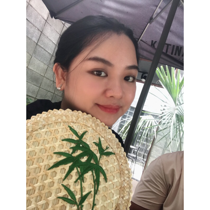 Quạt thời trang vintange trúc đào 🌿