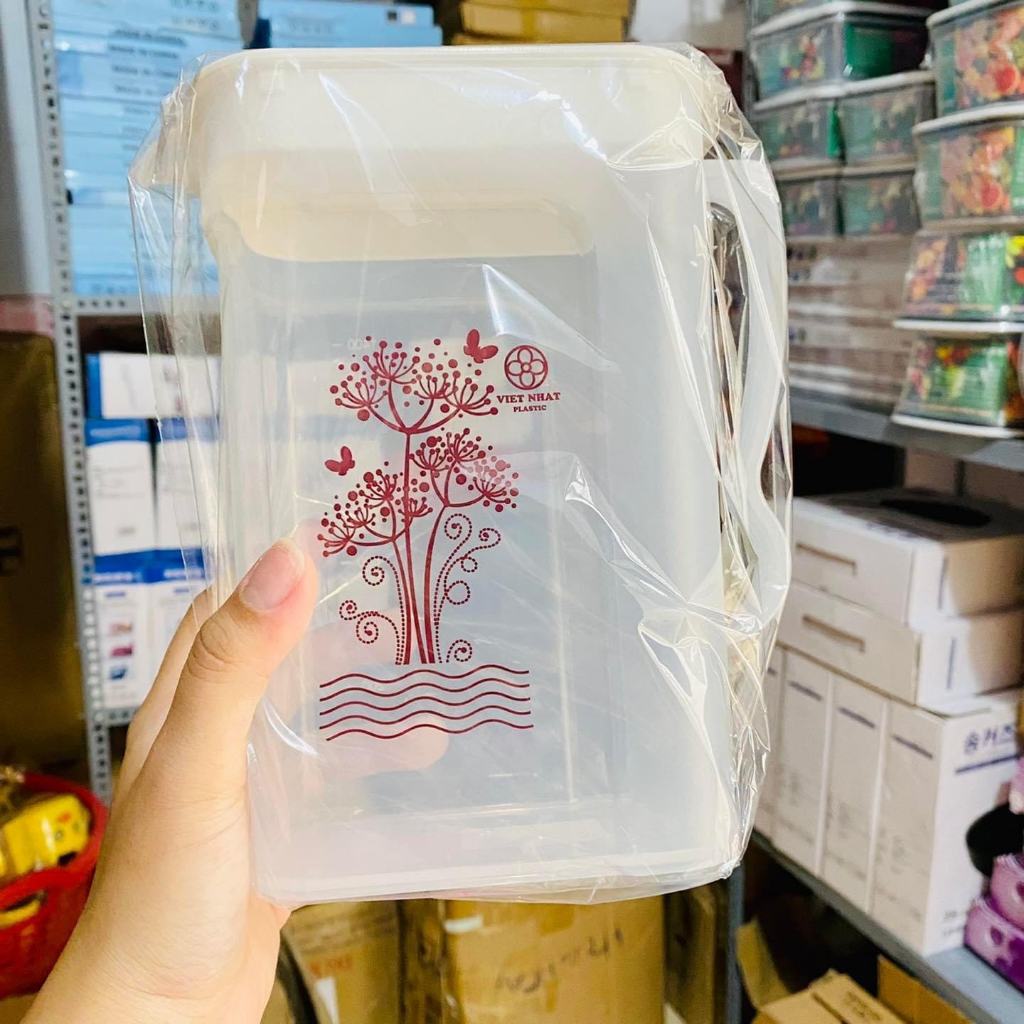 Ca vuông 1,8L trong Hokori 6082, Bình Nước Nhựa Trong 1,8L, Bình nước nhựa, bình đựng nước để bàn
