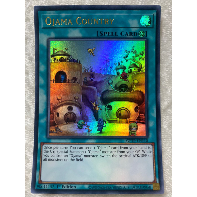 Thẻ bài Yugioh Ojama Country | Shopee Việt Nam