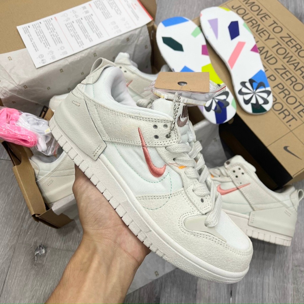 Giày Sneaker Sb Dunk Low Disrupt 2 Pale Ivory Black, Giày_Nike SB Dunk ...