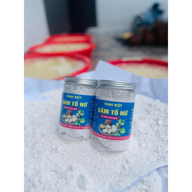Tinh Bột Sâm Tố Nữ – Nguyên Chất, Dễ Dùng – 100% Thảo Dược Tây Bắc – 500gr
