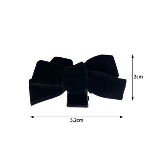 Kẹp tóc nơ bằng nhung đen phong cách hàn quốc cho nữ 🌸free ship🌸