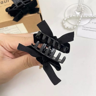 Kẹp tóc nơ bằng nhung đen phong cách hàn quốc cho nữ 🌸free ship🌸