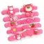 Sét 5 dây buộc tóc LÔNG Gấu Dâu Lotso Cho Bé