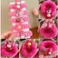 Sét 5 dây buộc tóc LÔNG Gấu Dâu Lotso Cho Bé