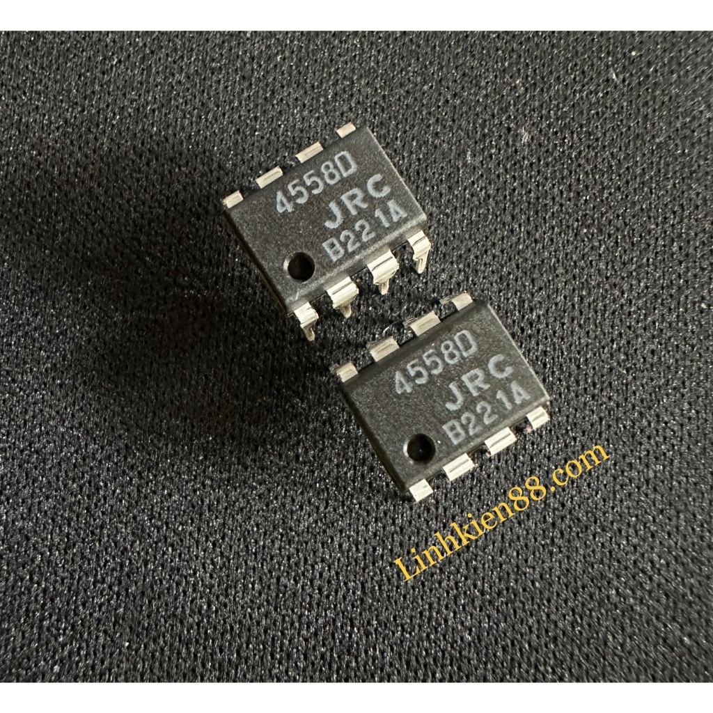 Combo 5,10pcs 4558 JRC IC OPAMP JRC4558D 4558 cắm Dip8 mới chính hãng