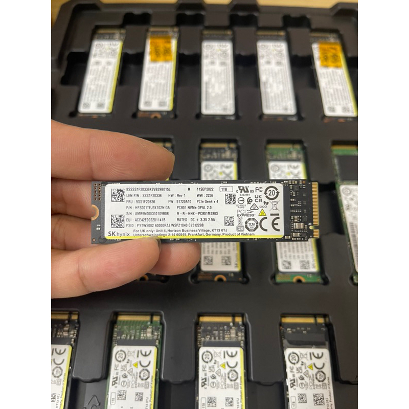 Ổ Cứng SSD Nvme Hynix PC801 1TB M2 2280 PCIe Gen 4x4. Bh 3 tháng ...