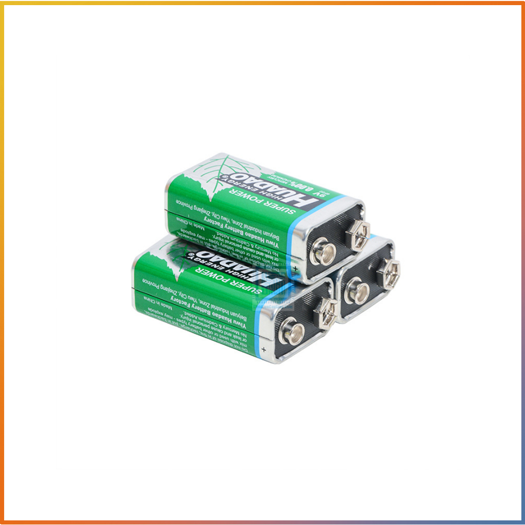 Pin 9V – Pin vuông 9V 6F22 | Shopee Việt Nam