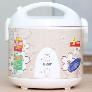 Nồi cơm điện Sharp 1.8 lít KS-N191ETV-Chính Hãng 100%-SX Thailan,Lòng nồi chống dính,nấu 3D