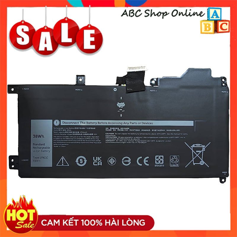 Pin Dell Latitude 7200 7210 2-IN-1 1FKCC 09NTKM 9NTKM 0D9J00 D9J00 ...