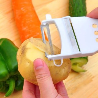 Dụng cụ nạo nhựa rau củ quả đa năng tiện dụng,Dao Nạo Vỏ Rau Củ Quả, Trái Cây {H}