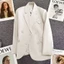 Áo vest nữ blazer nữ công sở hàng Quảng Châu túi NẮP TAM GIÁC (kèm video thật) độn vai may 2 lớp bigsize