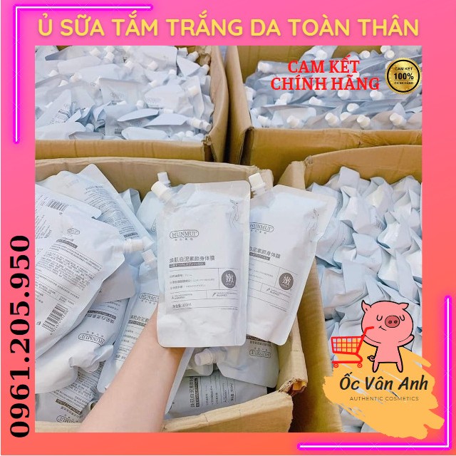 Ủ Trắng Hunmui - Tắm Trắng Sữa Tại Nhà | Shopee Việt Nam