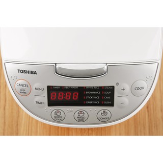 Nồi cơm điện tử Toshiba 1.8 lít RC-18DH2PV(W)-Chính Hãng 100% trưng bày Thương hiệu Toshiba-Nhật Bản